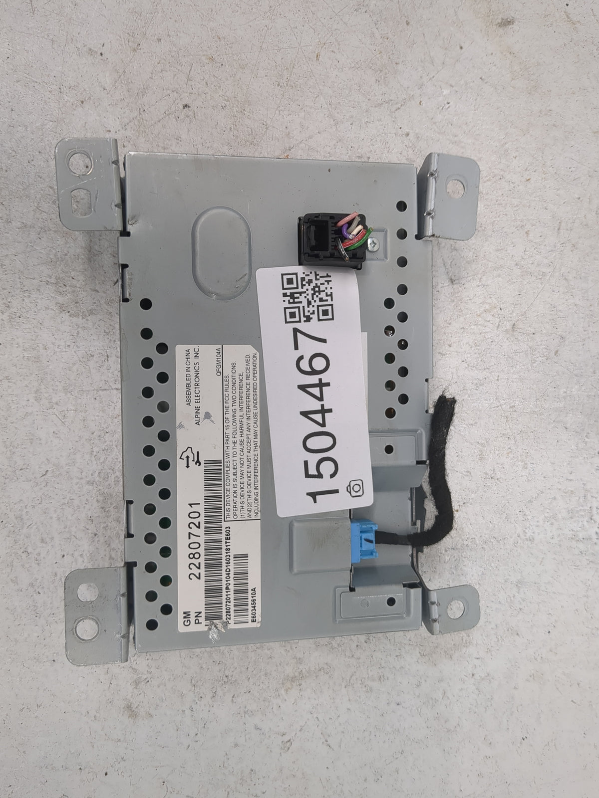 2012-2017 Chevrolet Equinox Information Radio Display Screen 1504467 - Oemusedautoparts1.com
