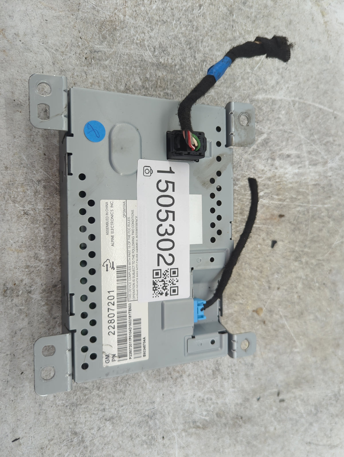 2012-2017 Chevrolet Equinox Information Radio Display Screen 1505302 - Oemusedautoparts1.com