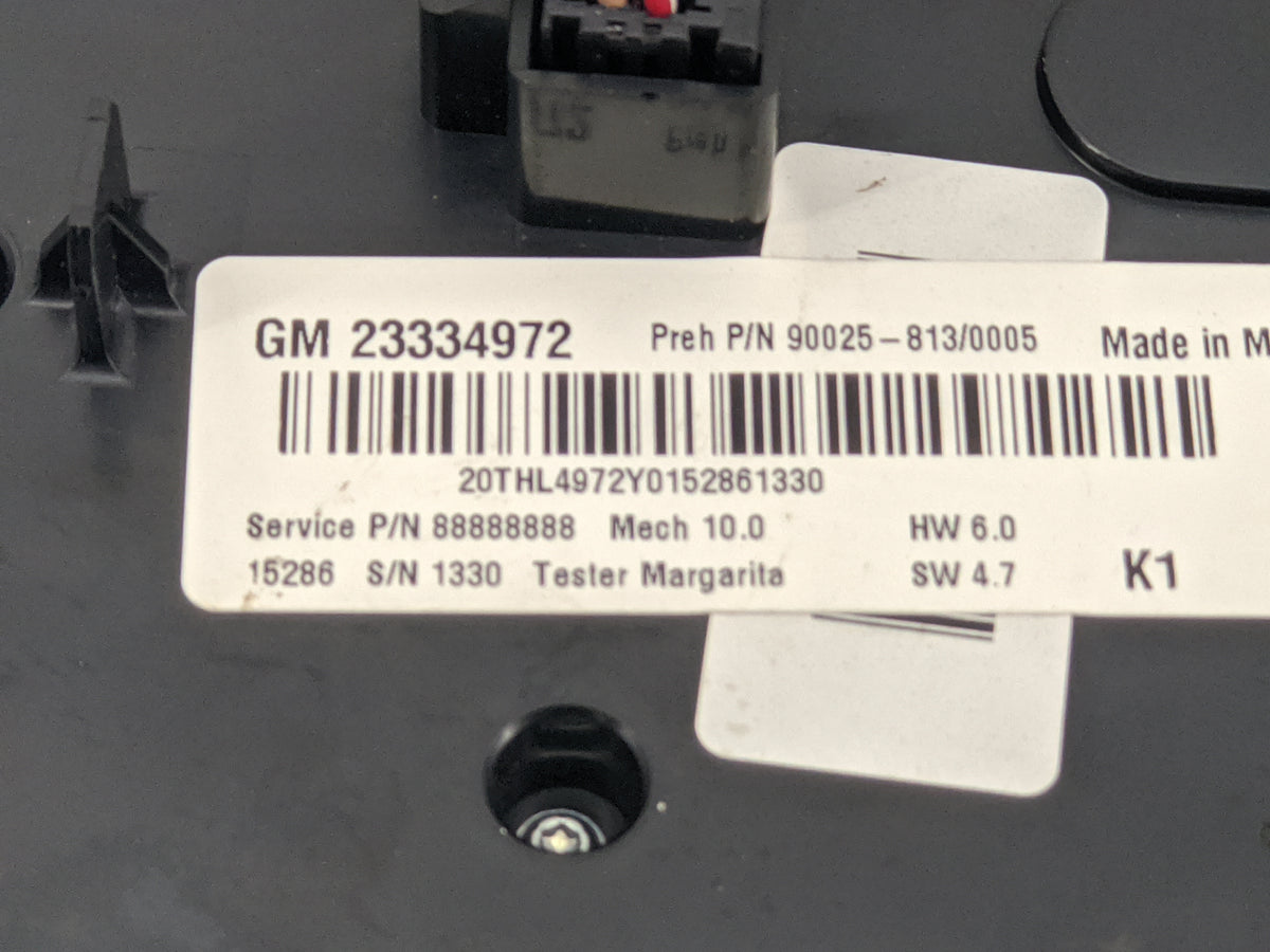 2016-2017 Chevrolet Equinox Radio Control Panel 1507507 - Oemusedautoparts1.com