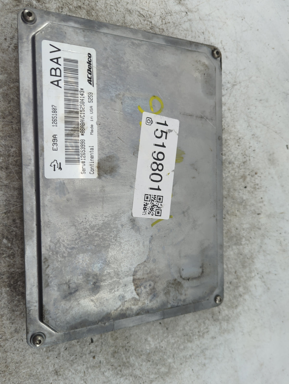 2013-2016 Chevrolet Equinox PCM Engine Control Computer ECU ECM PCU OEM P/N:12651807 12653998 Fits 2013 2014 2015 2016 OEM U