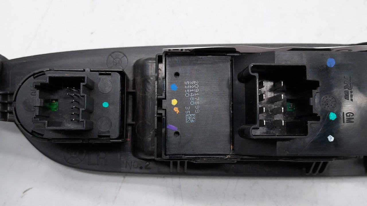 2010-2017 Chevrolet Equinox Master Power Window Switch Replacement Driver Side Left P/N:25983673 25946838 Fits OEM Used Auto