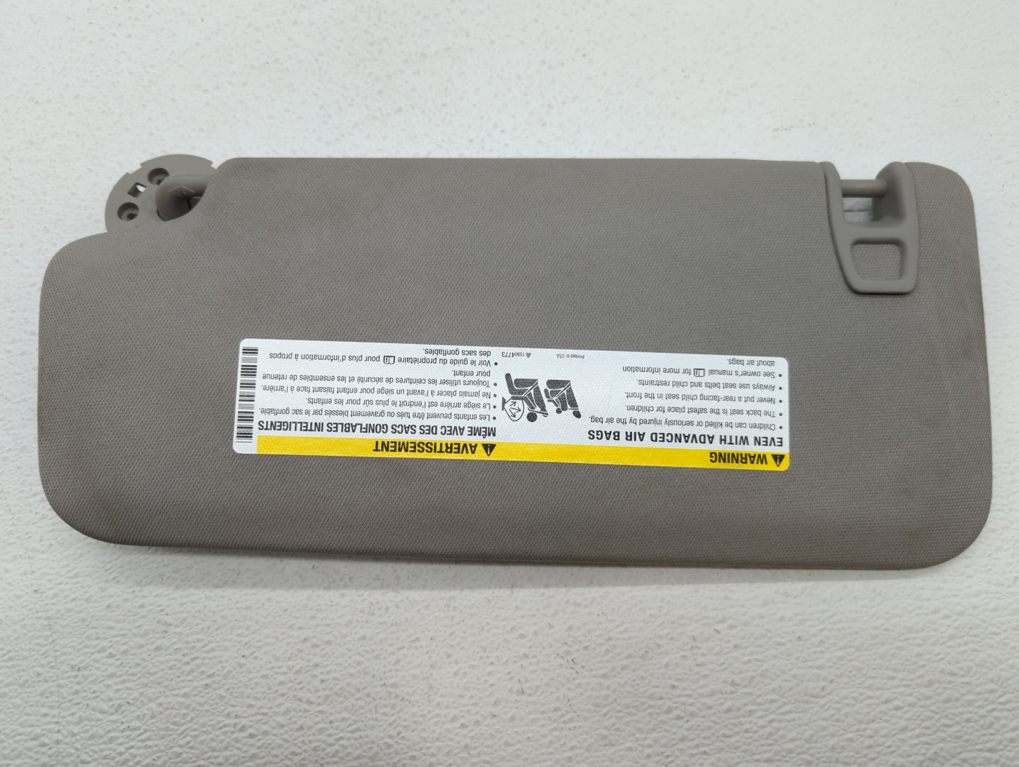 2010-2017 Chevrolet Equinox Sun Visor Shade Replacement Passenger Right Mirror Fits Fits 2010 2011 2012 2013 2014 2015 2016 