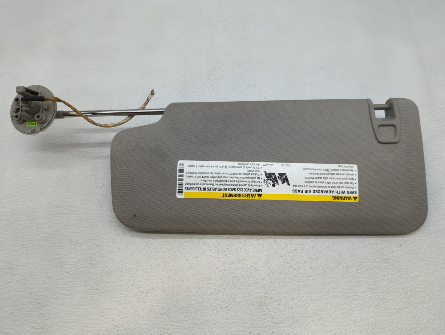 2010-2017 Chevrolet Equinox Sun Visor Shade Replacement Passenger Right Mirror Fits Fits 2010 2011 2012 2013 2014 2015 2016 