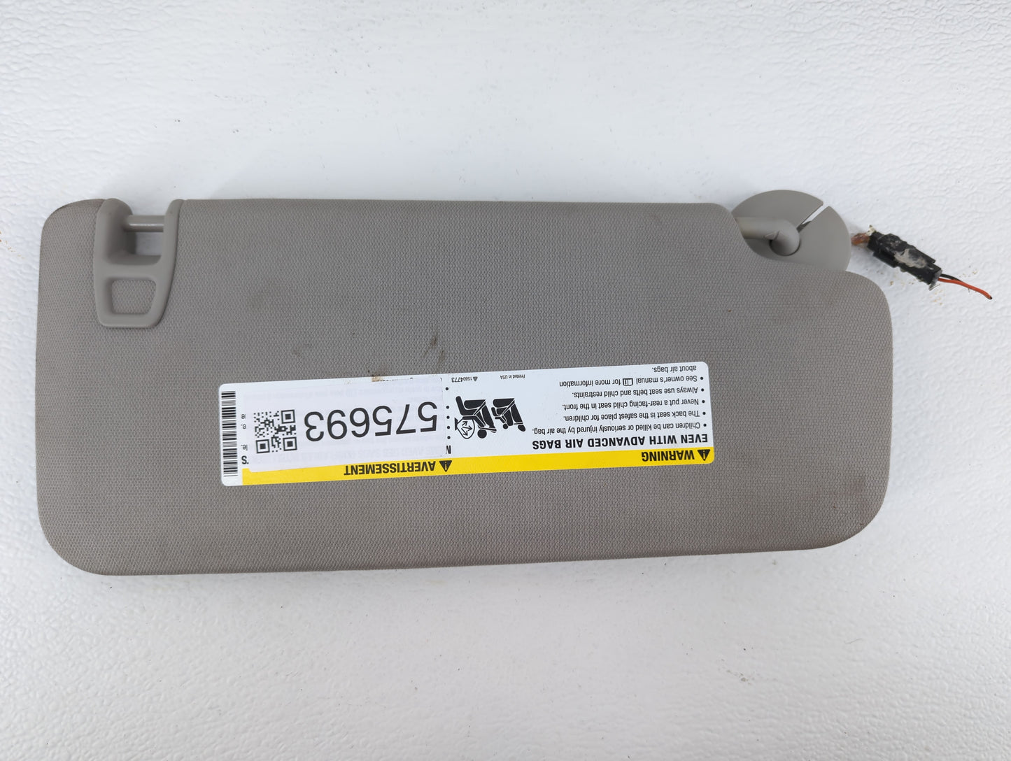 2010-2017 Chevrolet Equinox Sun Visor Shade Replacement Passenger Right Mirror Fits Fits 2010 2011 2012 2013 2014 2015 2016 