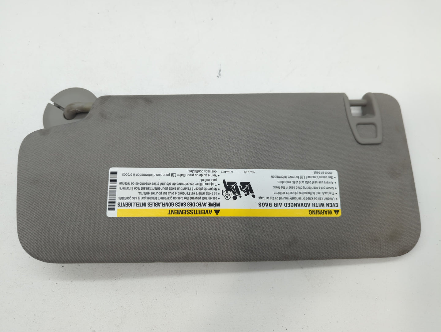 2010-2017 Chevrolet Equinox Sun Visor Shade Replacement Passenger Right Mirror Fits Fits 2010 2011 2012 2013 2014 2015 2016 