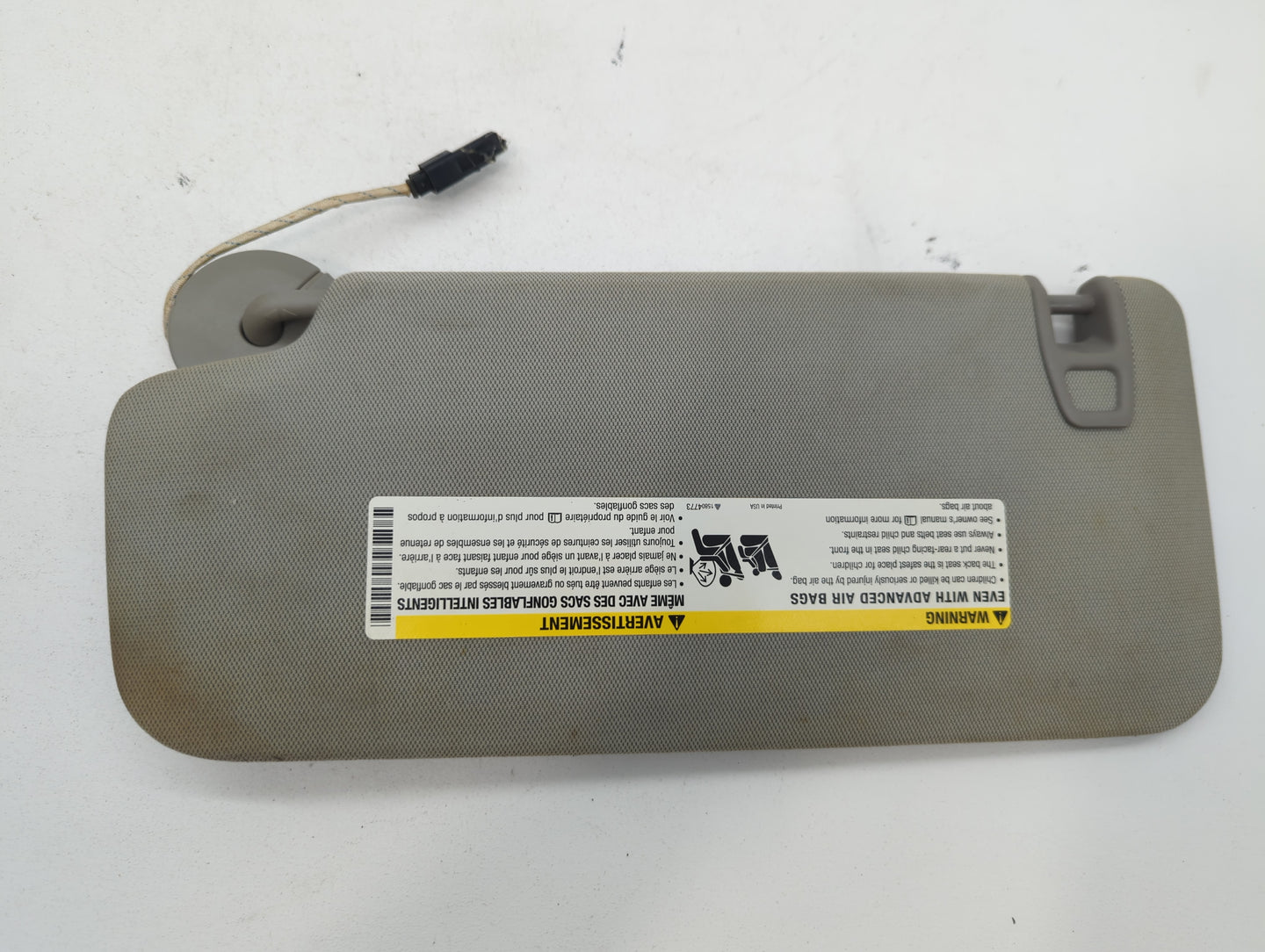 2010-2017 Chevrolet Equinox Sun Visor Shade Replacement Passenger Right Mirror Fits Fits 2010 2011 2012 2013 2014 2015 2016 