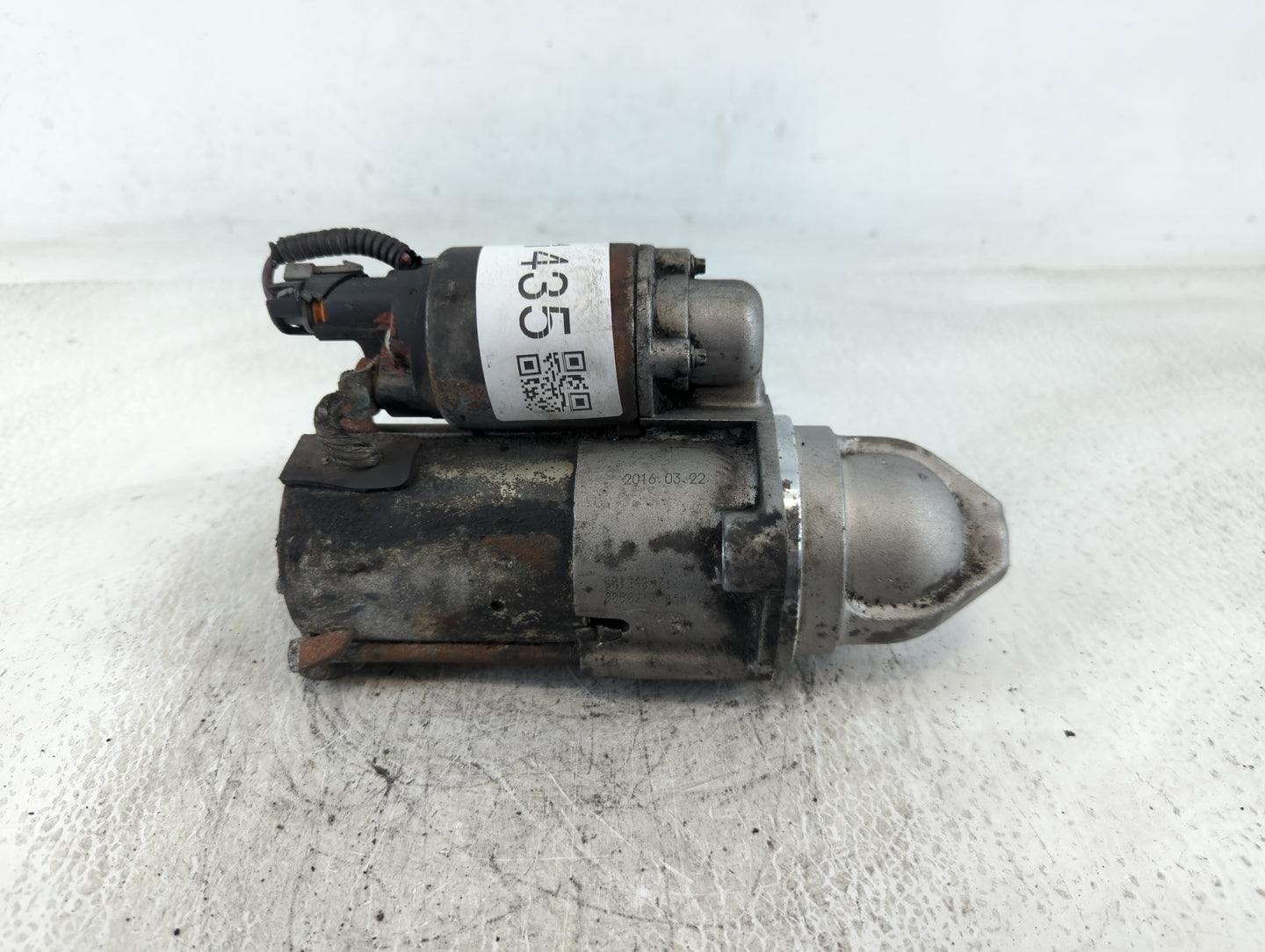 2016 Chevrolet Equinox Car Starter Motor Solenoid OEM P/N:1260931 Fits OEM Used Auto Parts - Oemusedautoparts1.com