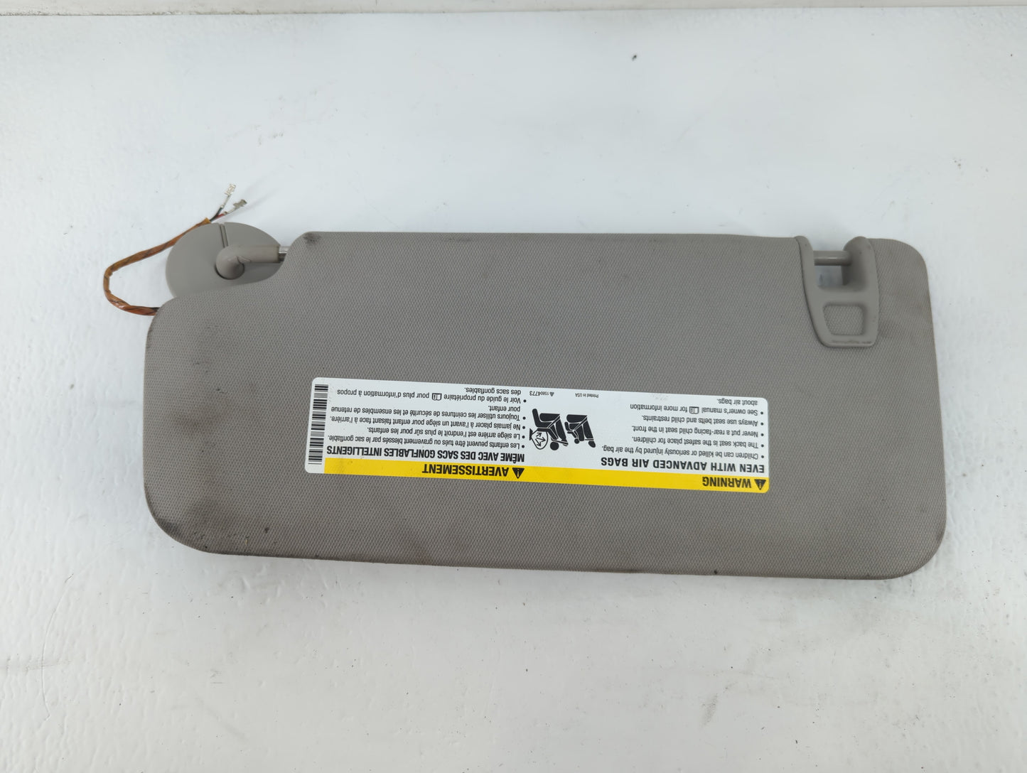 2010-2017 Chevrolet Equinox Sun Visor Shade Replacement Passenger Right Mirror Fits Fits 2010 2011 2012 2013 2014 2015 2016 