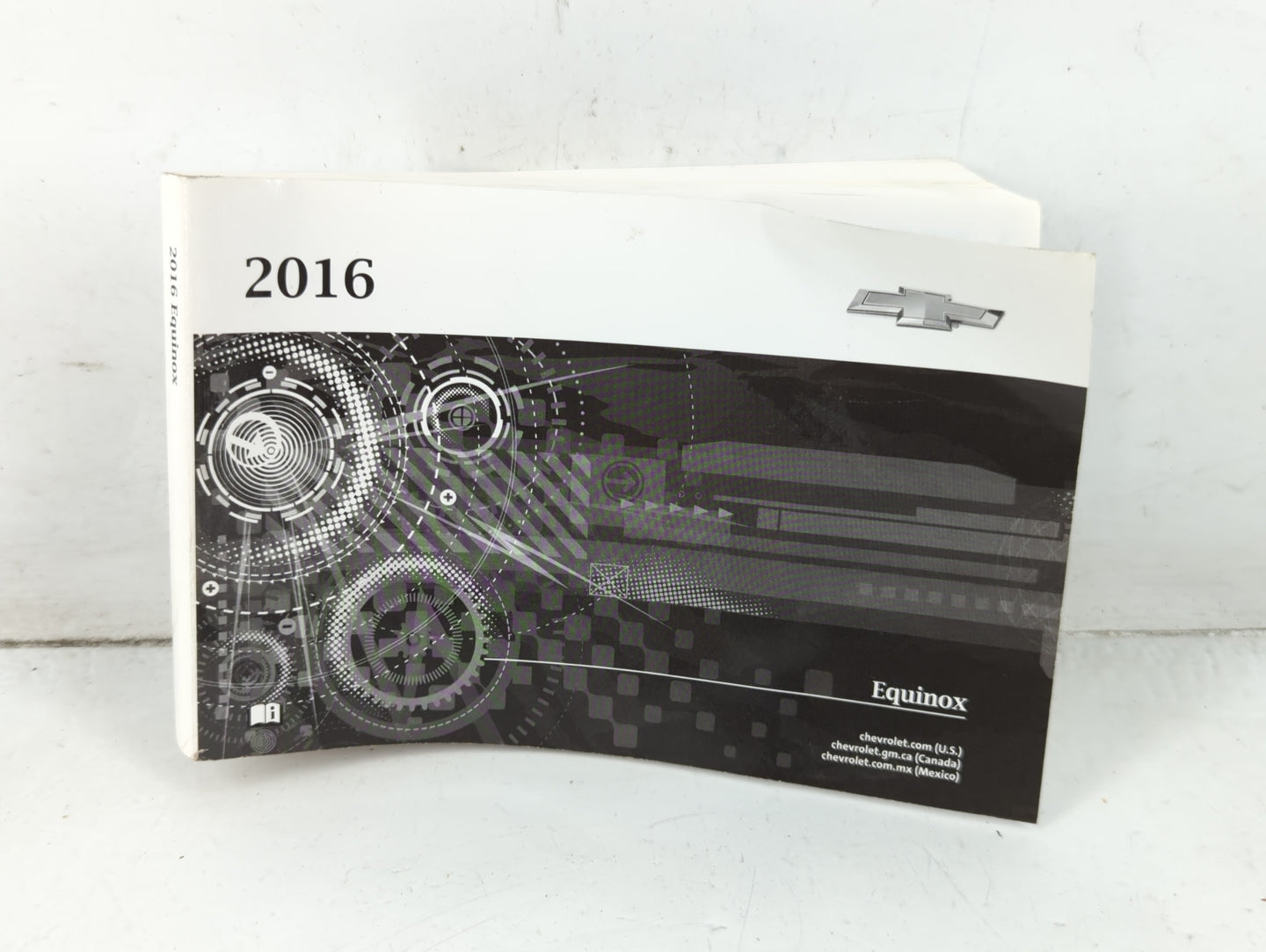 2016 Chevrolet Equinox Owners Manual Book Guide P/N:23170178 B OEM Used Auto Parts - Oemusedautoparts1.com
