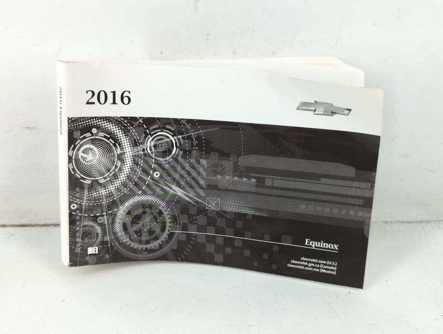 2016 Chevrolet Equinox Owners Manual Book Guide P/N:23170178 B OEM Used Auto Parts - Oemusedautoparts1.com