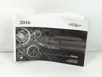 2016 Chevrolet Equinox Owners Manual Book Guide P/N:23170178 B OEM Used Auto Parts - Oemusedautoparts1.com