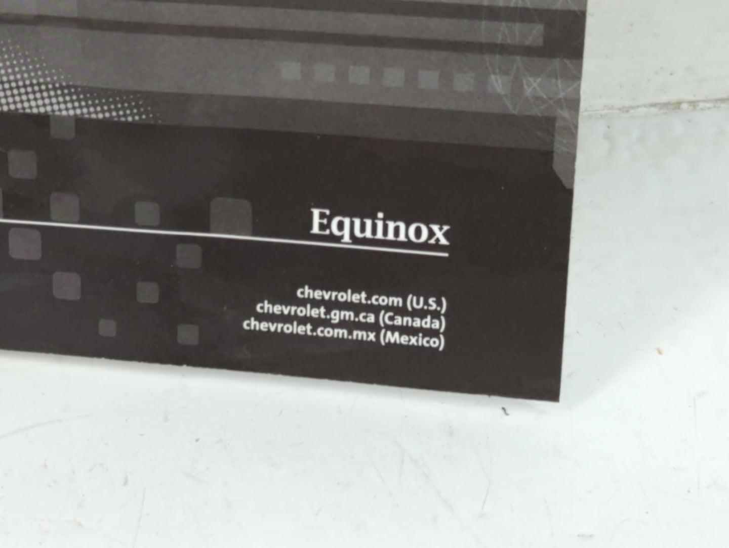 2016 Chevrolet Equinox Owners Manual Book Guide P/N:23170178 B OEM Used Auto Parts - Oemusedautoparts1.com