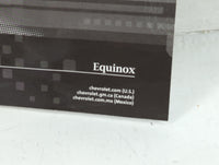 2016 Chevrolet Equinox Owners Manual Book Guide P/N:23170178 B OEM Used Auto Parts - Oemusedautoparts1.com