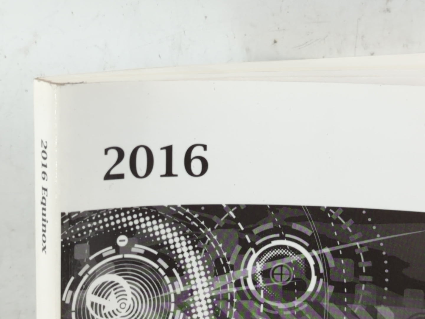 2016 Chevrolet Equinox Owners Manual Book Guide P/N:23170178 B OEM Used Auto Parts - Oemusedautoparts1.com
