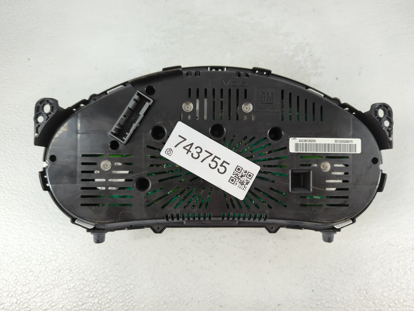 2013-2017 Chevrolet Equinox Instrument Cluster Speedometer Gauges P/N:A2C38135205 A2C38135204 Fits Fits 2013 2014 2015 2016 