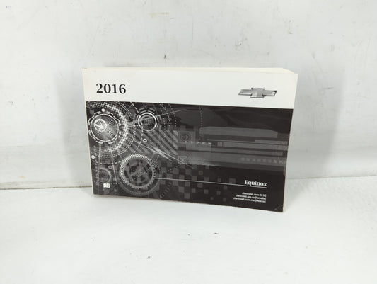 2016 Chevrolet Equinox Owners Manual Book Guide P/N:23170178 B OEM Used Auto Parts - Oemusedautoparts1.com