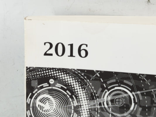 2016 Chevrolet Equinox Owners Manual Book Guide P/N:23170178 B OEM Used Auto Parts