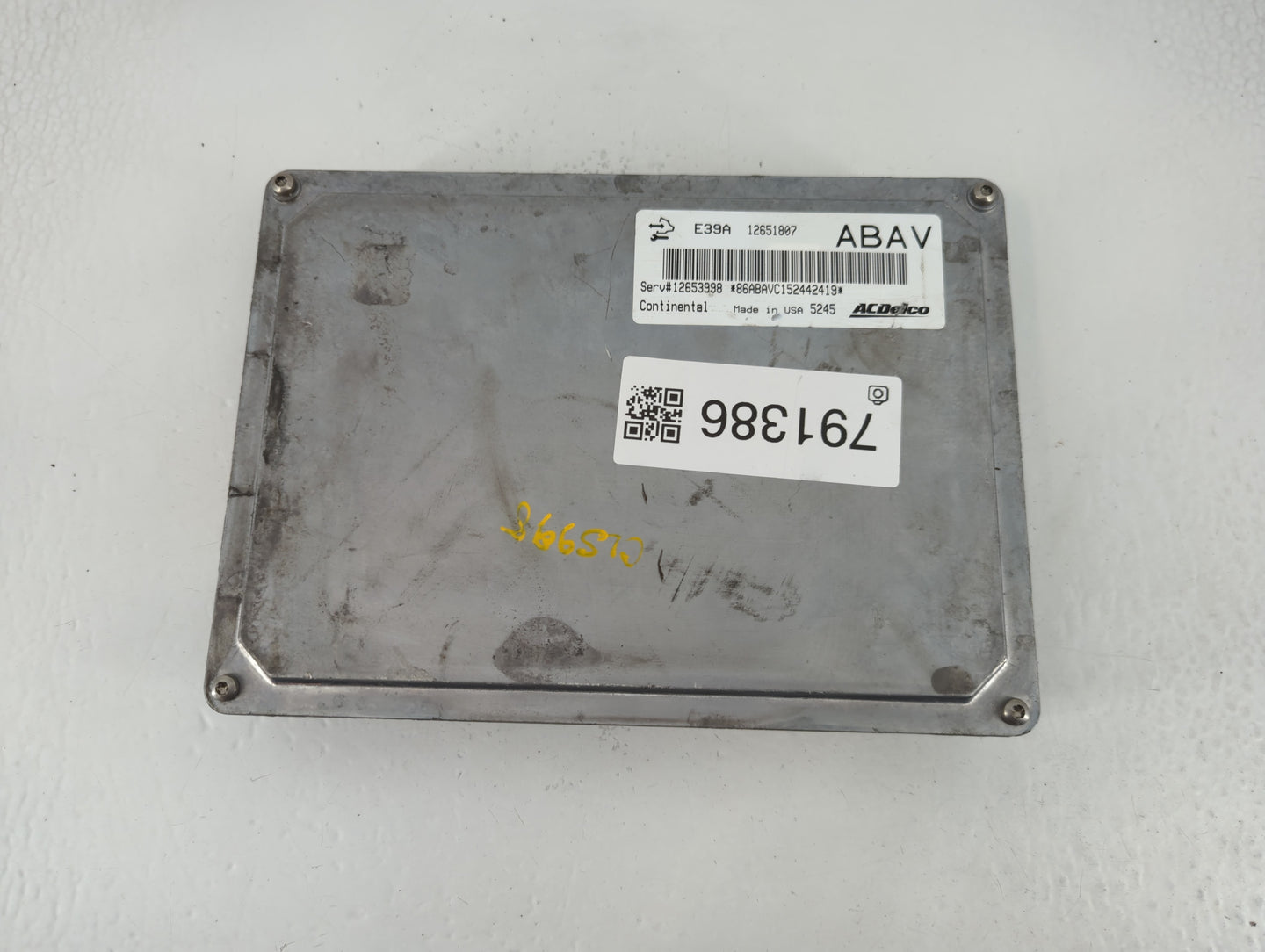 2013-2016 Chevrolet Equinox PCM Engine Control Computer ECU ECM PCU OEM P/N:E39A 12651807 Fits Fits 2013 2014 2015 2016 OEM 