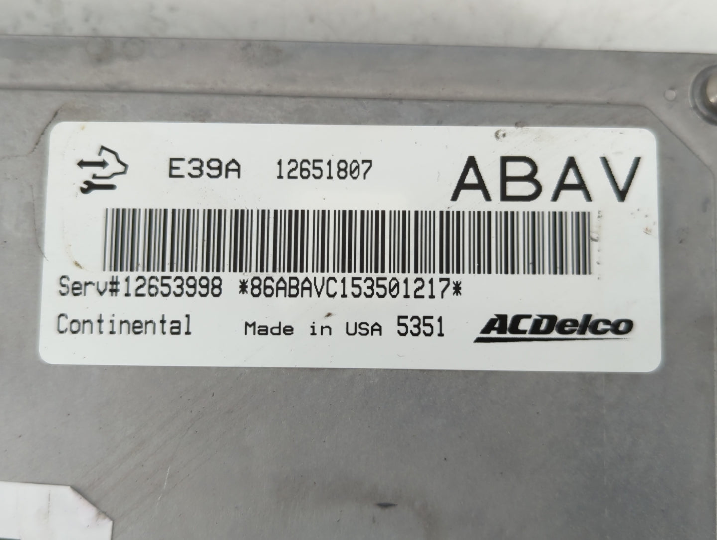 2013-2016 Chevrolet Equinox PCM Engine Control Computer ECU ECM PCU OEM P/N:12653998 12651807 Fits Fits 2013 2014 2015 2016 
