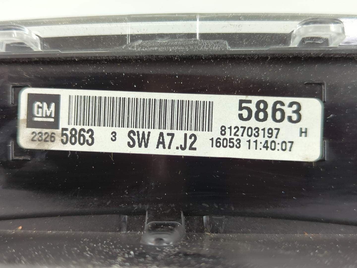 2013-2017 Chevrolet Equinox Instrument Cluster Speedometer Gauges P/N:812703197 23265863 Fits Fits 2013 2014 2015 2016 2017 