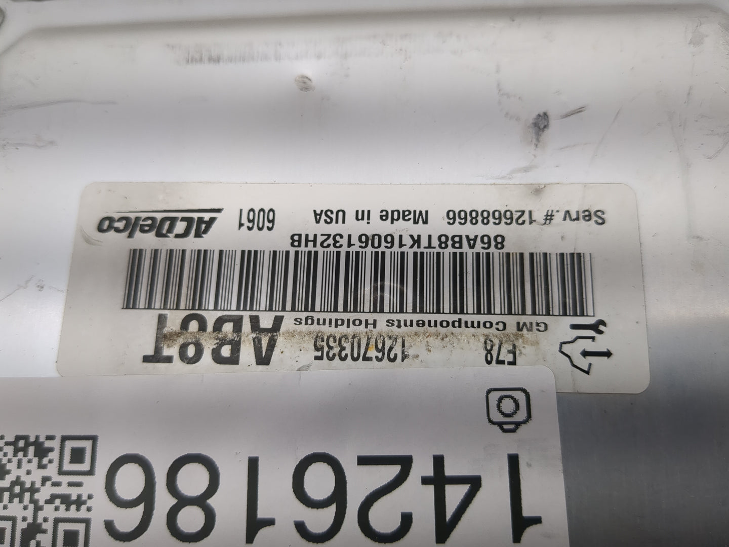 2016 Chevrolet Exp3500 PCM Engine Control Computer ECU ECM PCU OEM P/N:12668866 12670335 Fits Fits 2011 2012 2013 2014 2015 