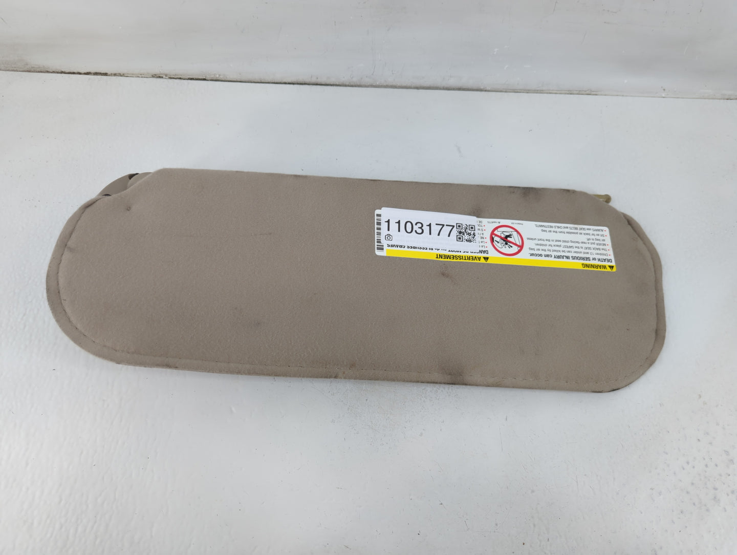 2003-2021 Chevrolet Express 2500 Sun Visor Shade Replacement Passenger Right Mirror Fits OEM Used Auto Parts - Oemusedautopa