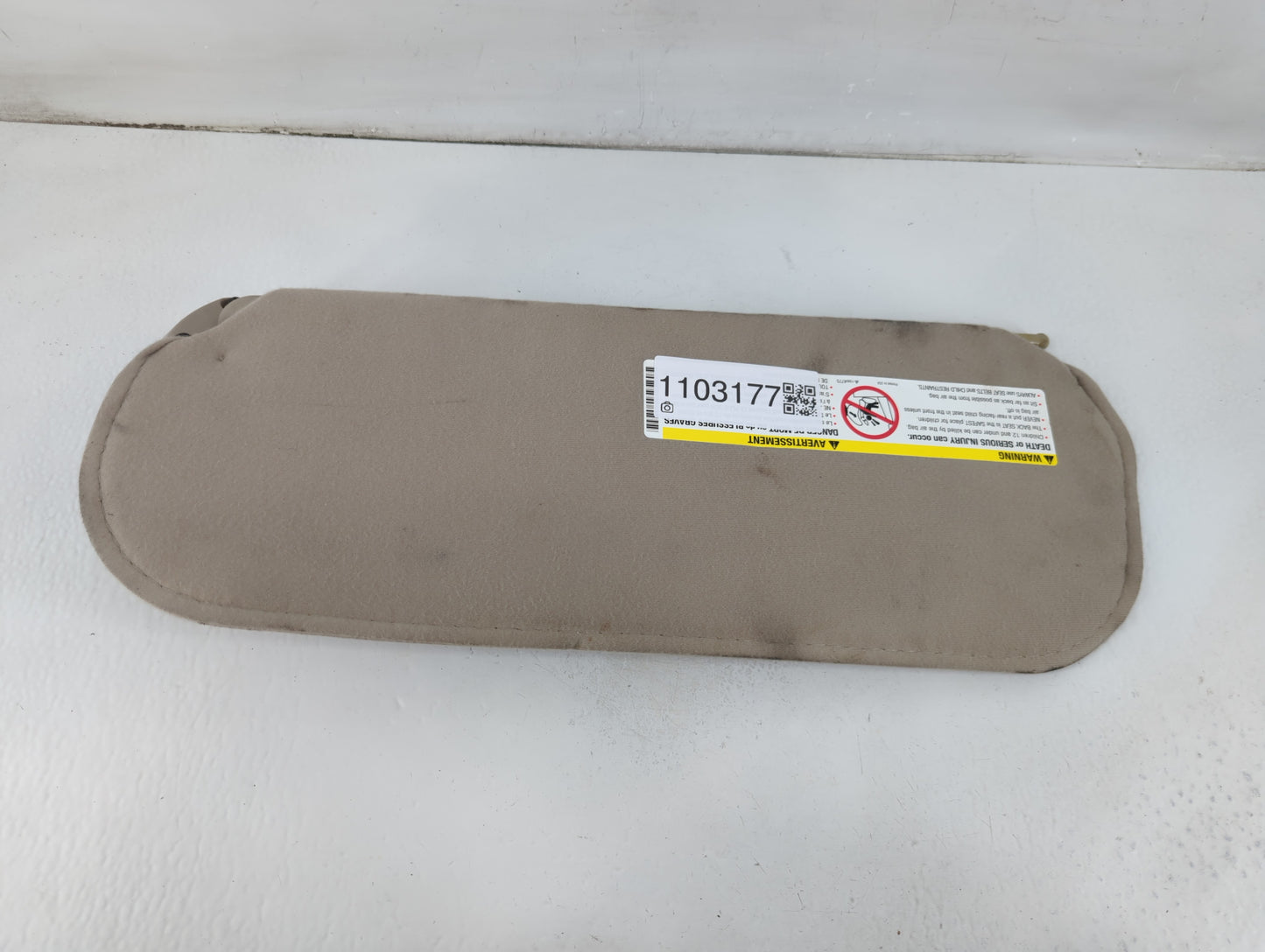 2003-2021 Chevrolet Express 2500 Sun Visor Shade Replacement Passenger Right Mirror Fits OEM Used Auto Parts - Oemusedautopa