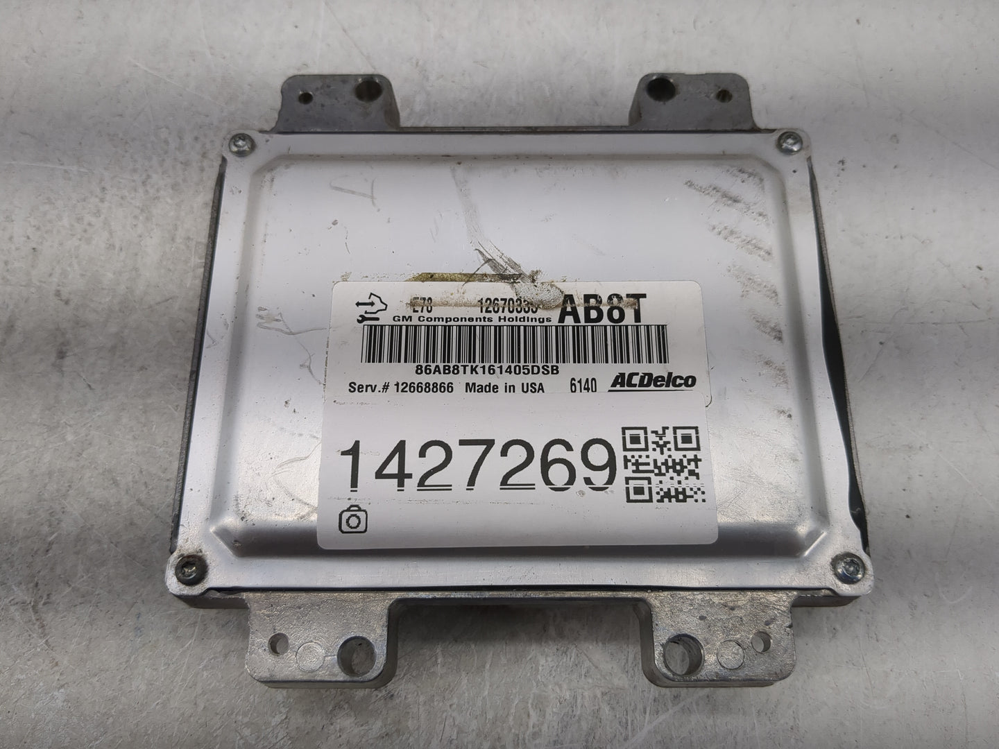 2016 Chevrolet Express 2500 PCM Engine Control Computer ECU ECM PCU OEM P/N:12670339 12668866 Fits Fits 2011 2012 2013 2014 