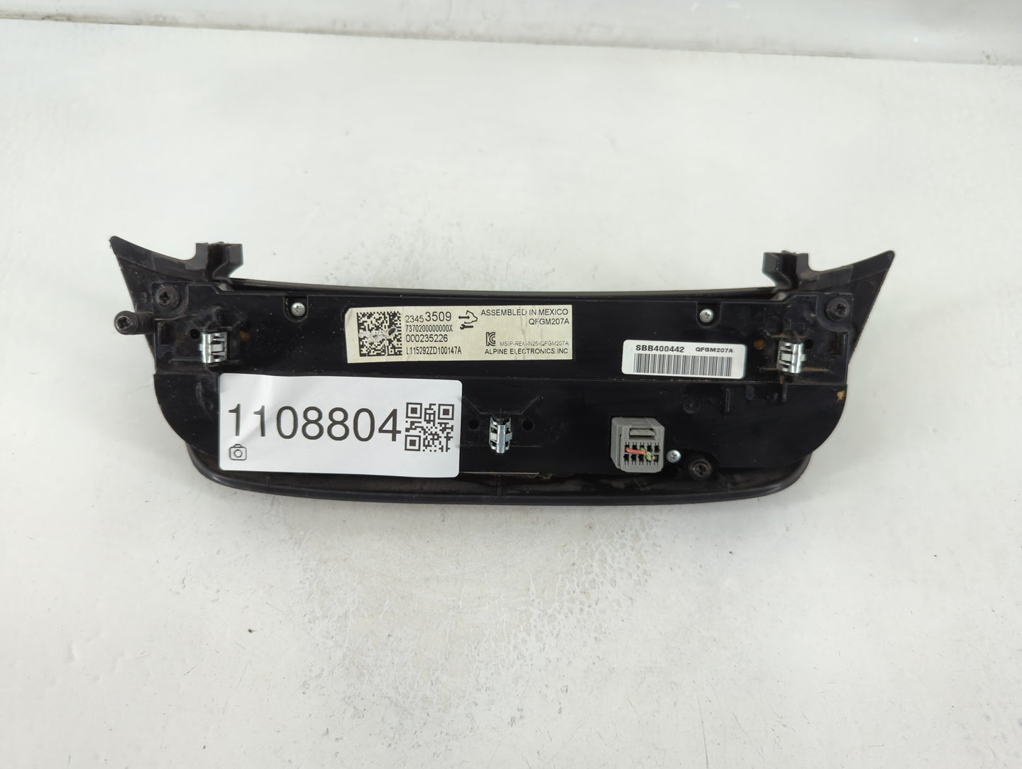 2014-2020 Chevrolet Impala Climate Control Module Temperature AC/Heater Replacement P/N:23453509 Fits OEM Used Auto Parts - 
