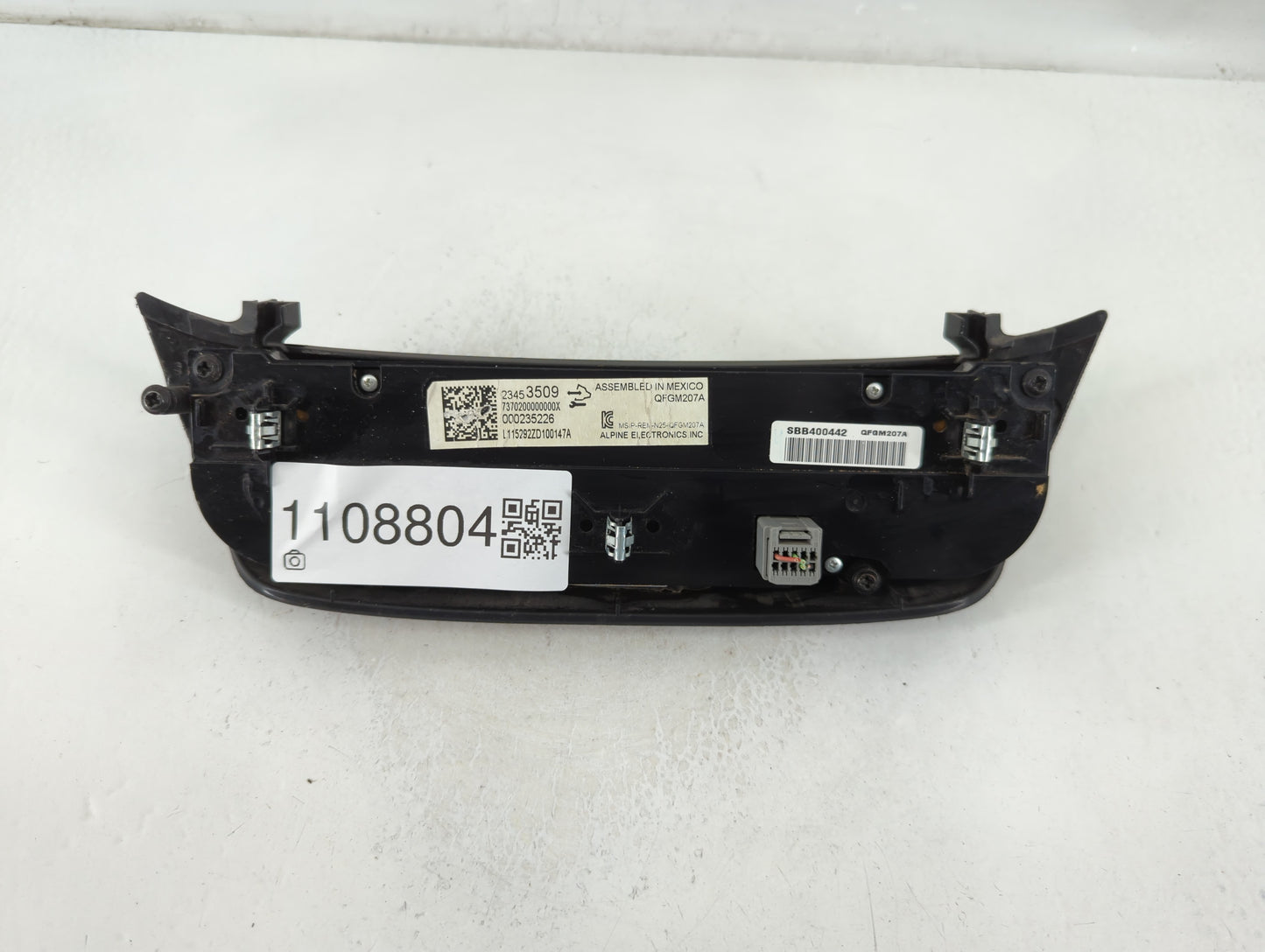 2014-2020 Chevrolet Impala Climate Control Module Temperature AC/Heater Replacement P/N:23453509 Fits OEM Used Auto Parts - 