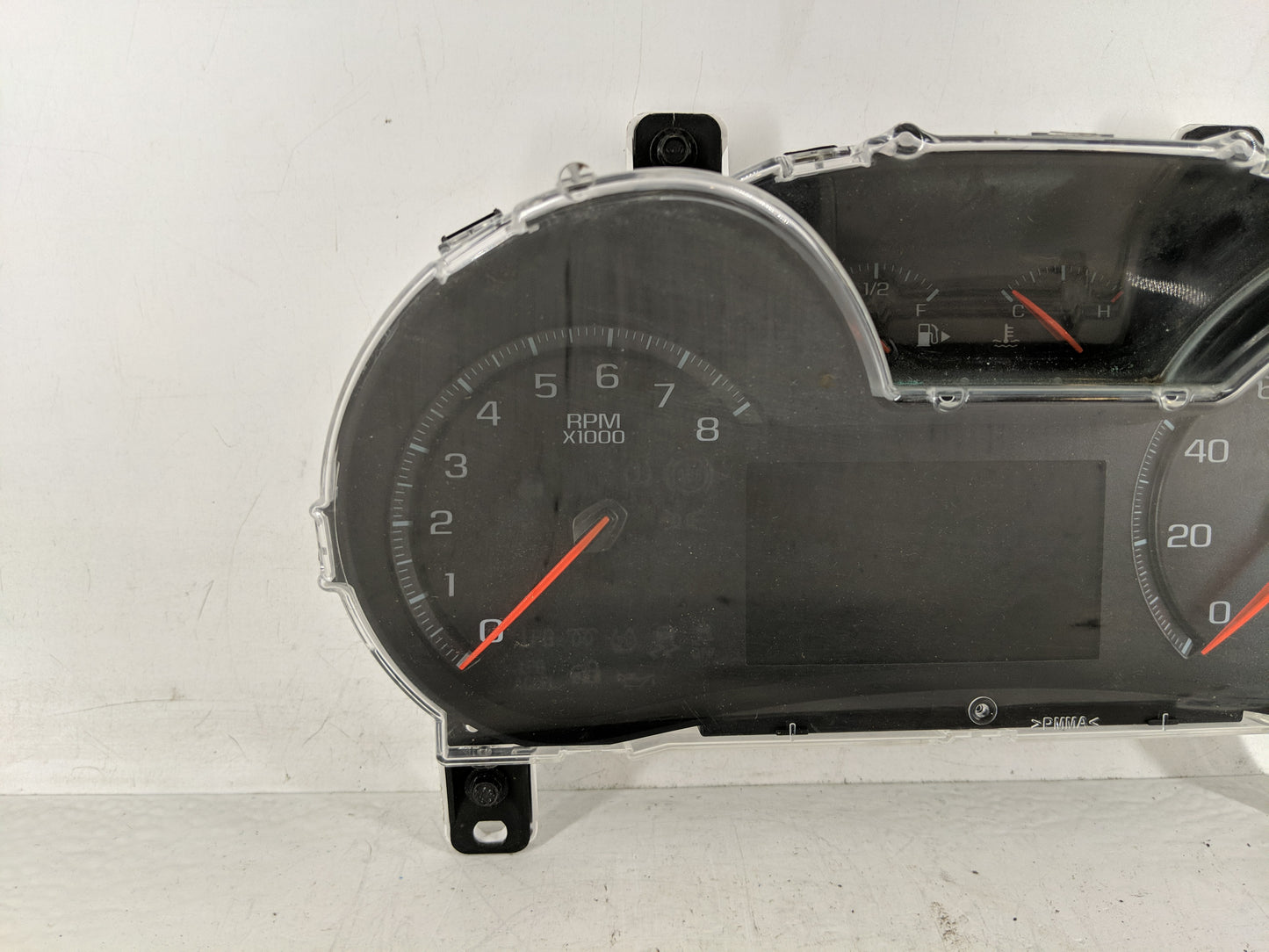 2016 Chevrolet Impala Instrument Cluster Speedometer Gauges P/N:84053259 Fits OEM Used Auto Parts - Oemusedautoparts1.com