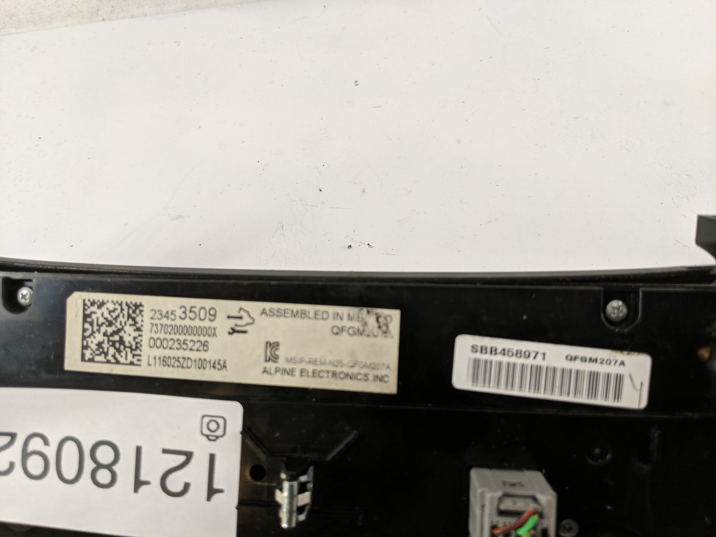 2014-2020 Chevrolet Impala Climate Control Module Temperature AC/Heater Replacement P/N:23453509 Fits OEM Used Auto Parts - 