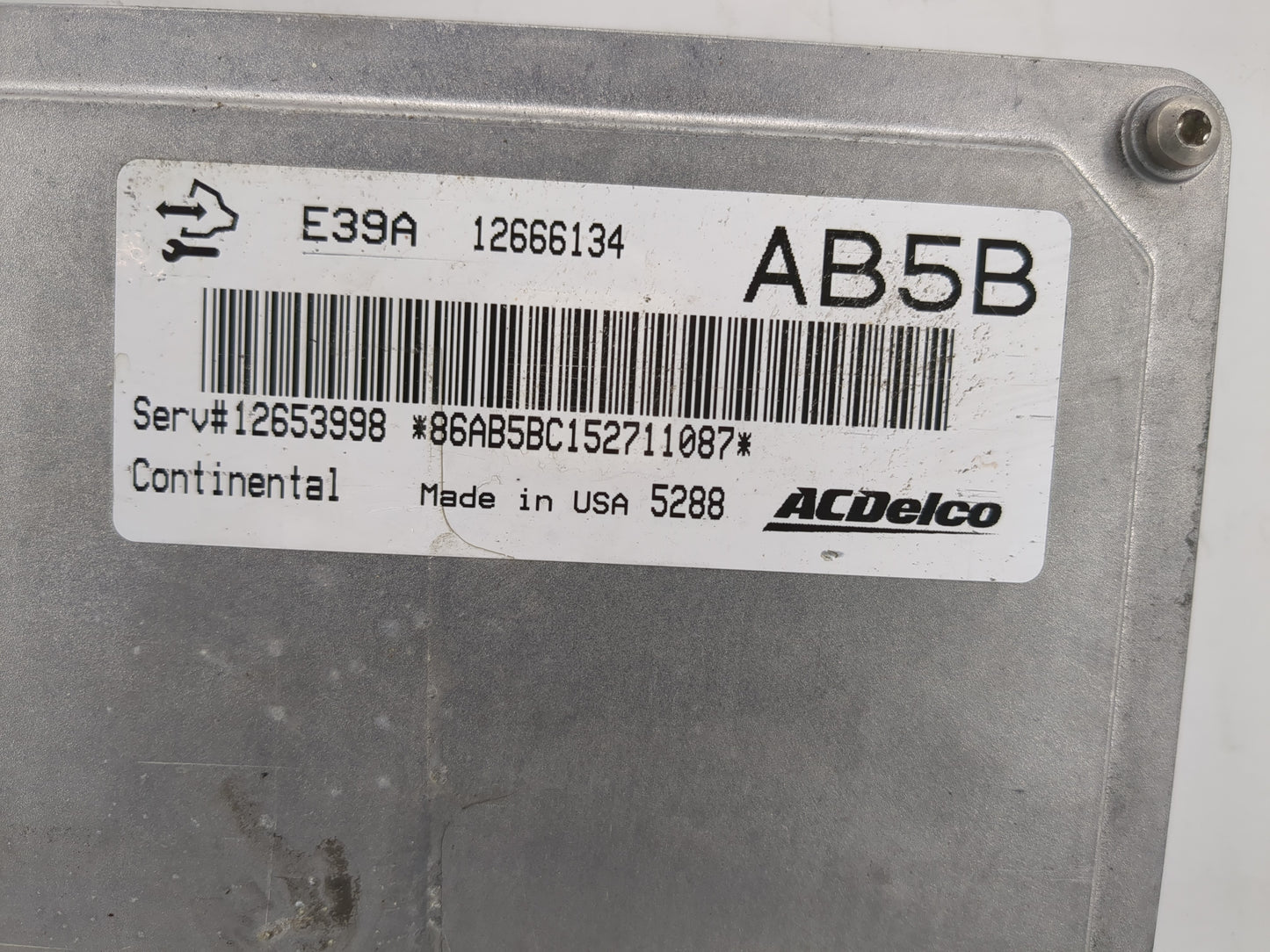 2014-2016 Chevrolet Impala PCM Engine Control Computer ECU ECM PCU OEM Fits Fits 2013 2014 2015 2016 OEM Used Auto Parts - O