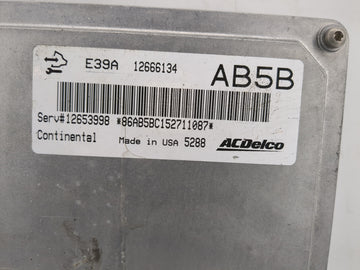 2014-2016 Chevrolet Impala PCM Engine Control Computer ECU ECM PCU OEM Fits Fits 2013 2014 2015 2016 OEM Used Auto Parts