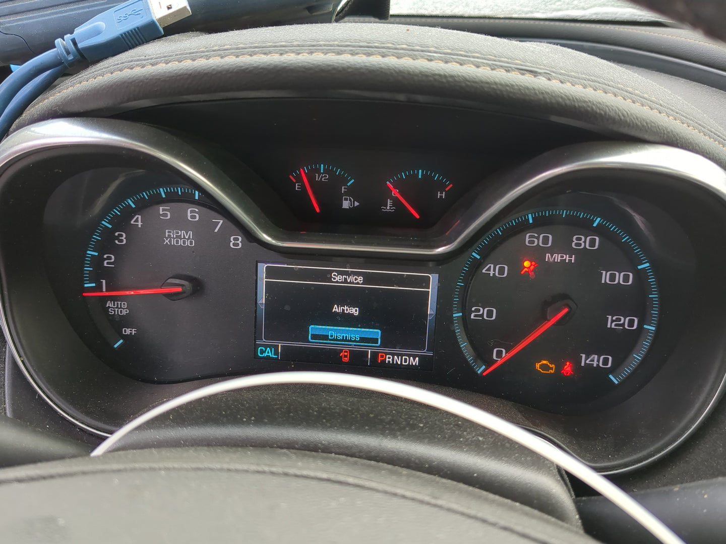 2016 Chevrolet Impala Instrument Cluster Speedometer Gauges Fits OEM Used Auto Parts - Oemusedautoparts1.com