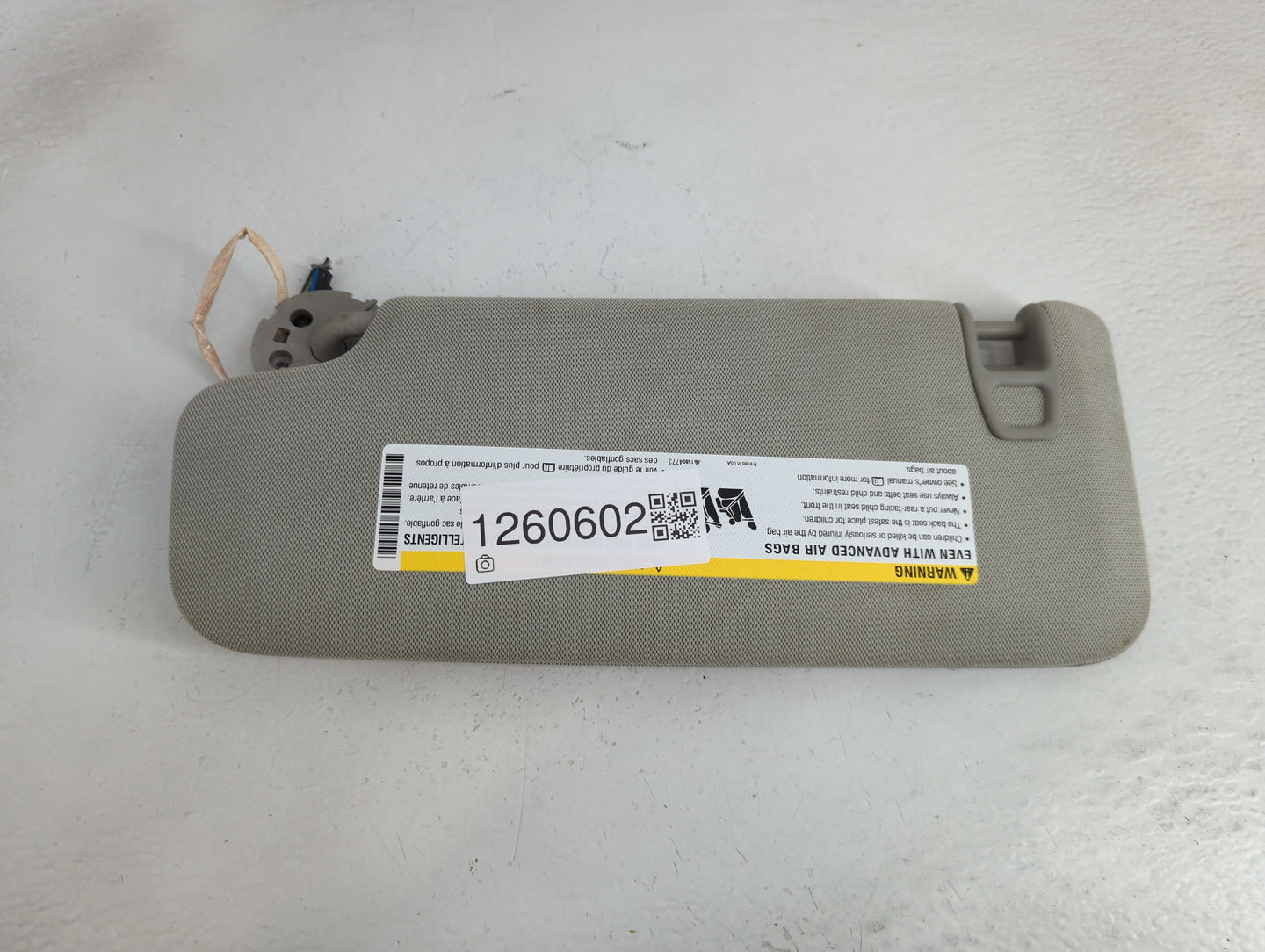 2014-2020 Chevrolet Impala Sun Visor Shade Replacement Passenger Right Mirror Fits Fits 2014 2015 2016 2017 2018 2019 2020 O