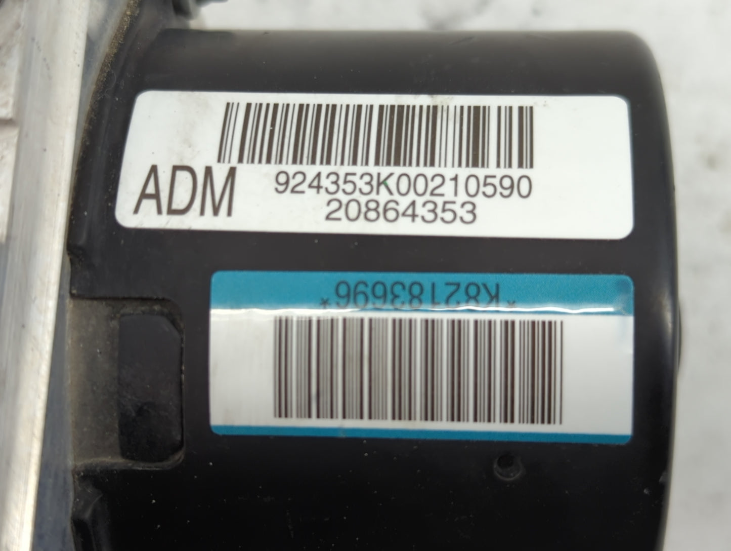 2012-2016 Chevrolet Impala ABS Pump Control Module Replacement P/N:20864353 Fits Fits 2012 2013 2014 2015 2016 OEM Used Auto