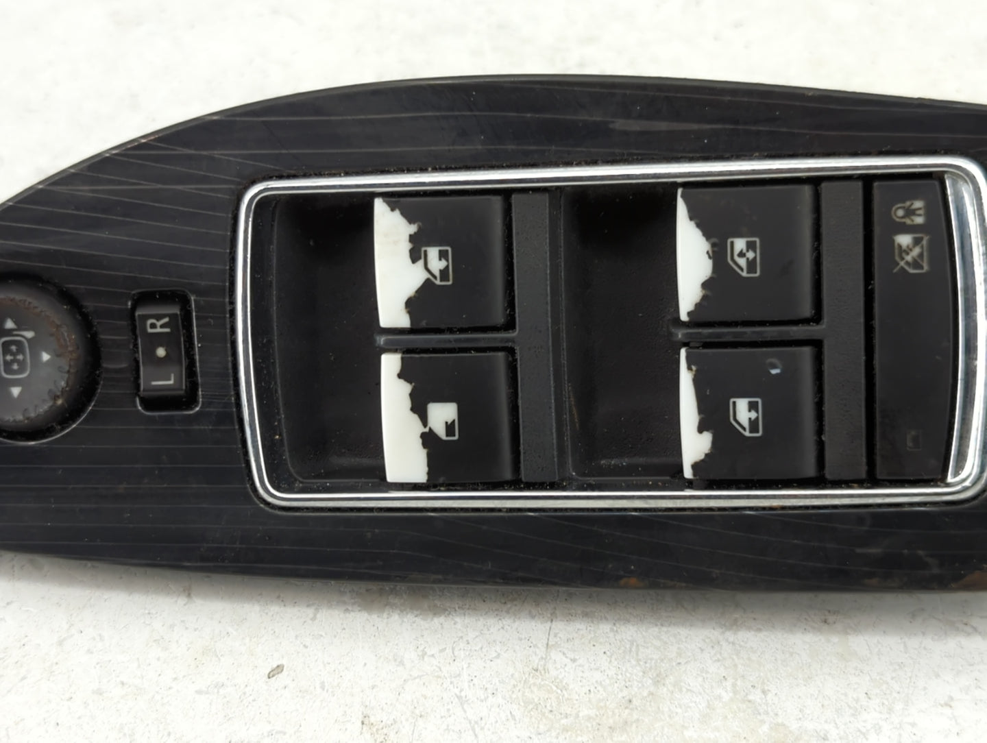 2014-2020 Chevrolet Impala Master Power Window Switch Replacement Driver Side Left P/N:23466791 Fits OEM Used Auto Parts - O
