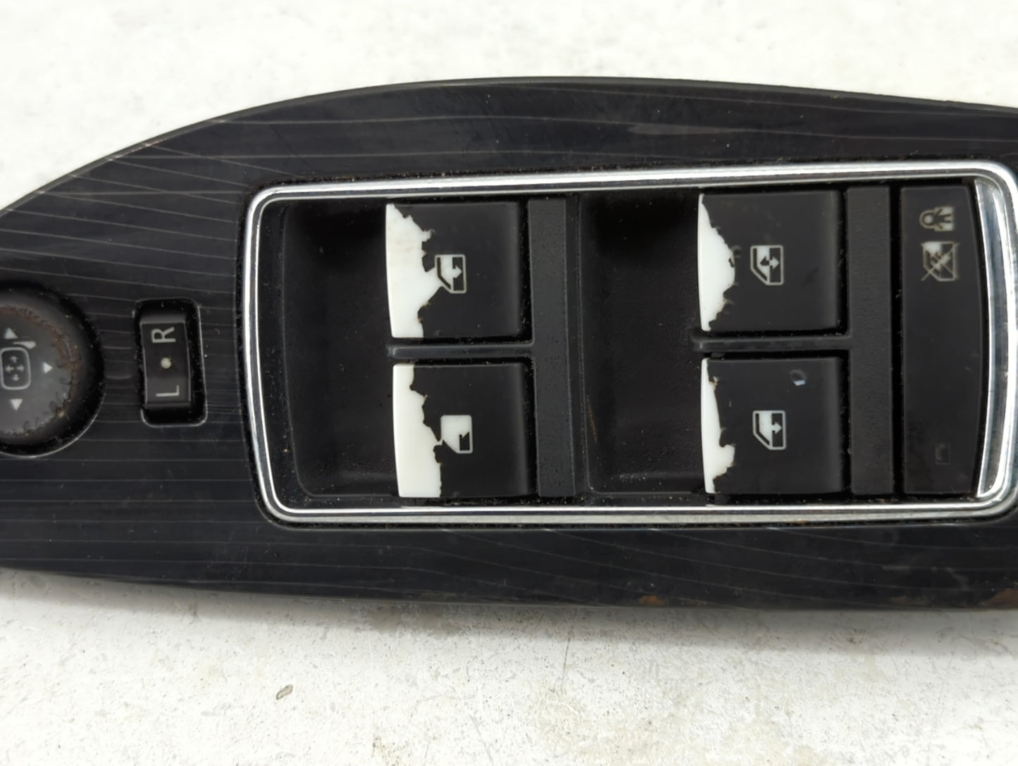 2014-2020 Chevrolet Impala Master Power Window Switch Replacement Driver Side Left P/N:23466791 Fits OEM Used Auto Parts - O