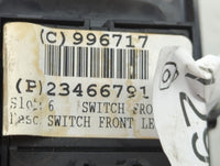 2014-2020 Chevrolet Impala Master Power Window Switch Replacement Driver Side Left P/N:23466791 Fits OEM Used Auto Parts - O