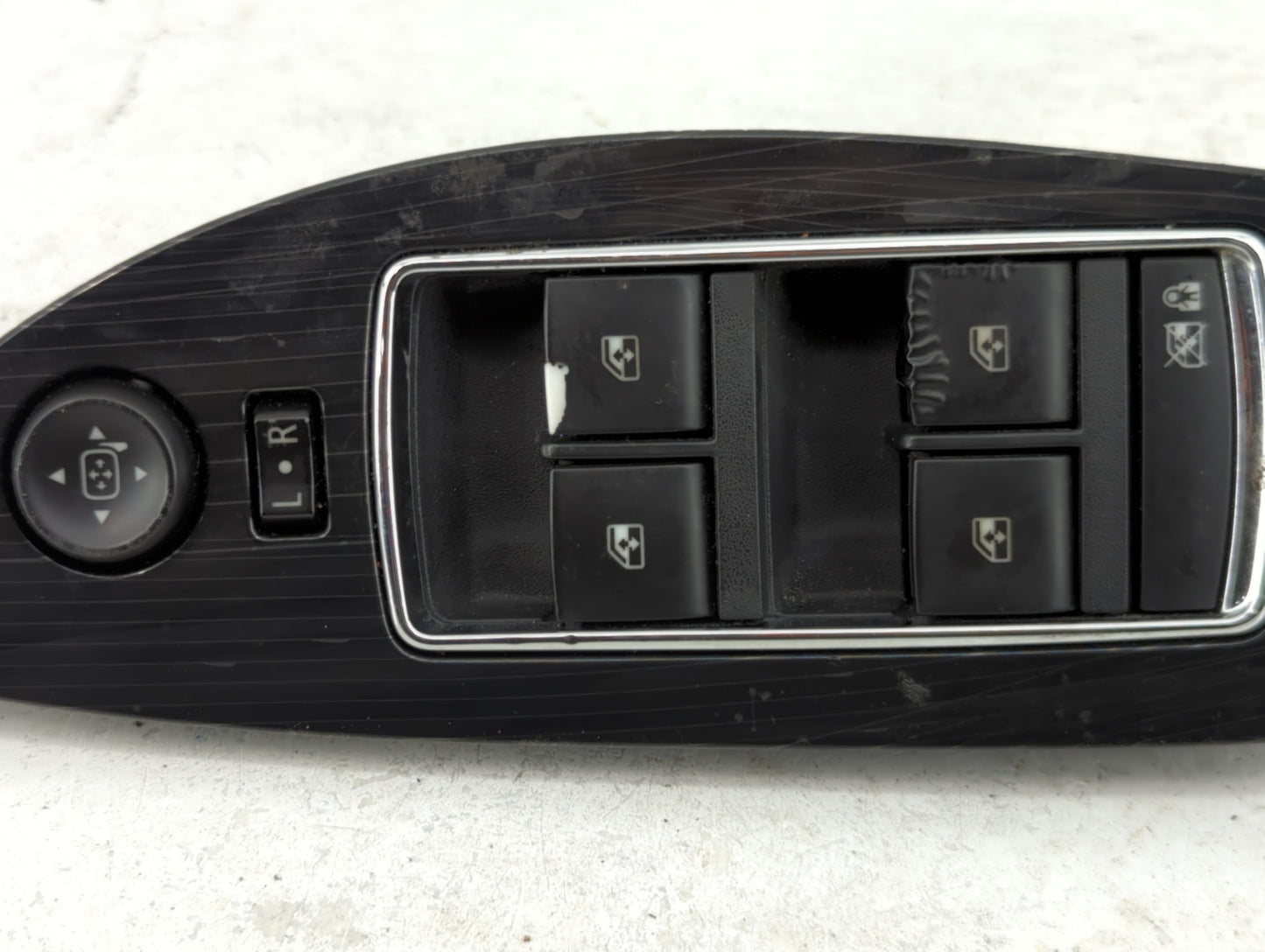 2014-2020 Chevrolet Impala Master Power Window Switch Replacement Driver Side Left P/N:23466791 Fits OEM Used Auto Parts - O