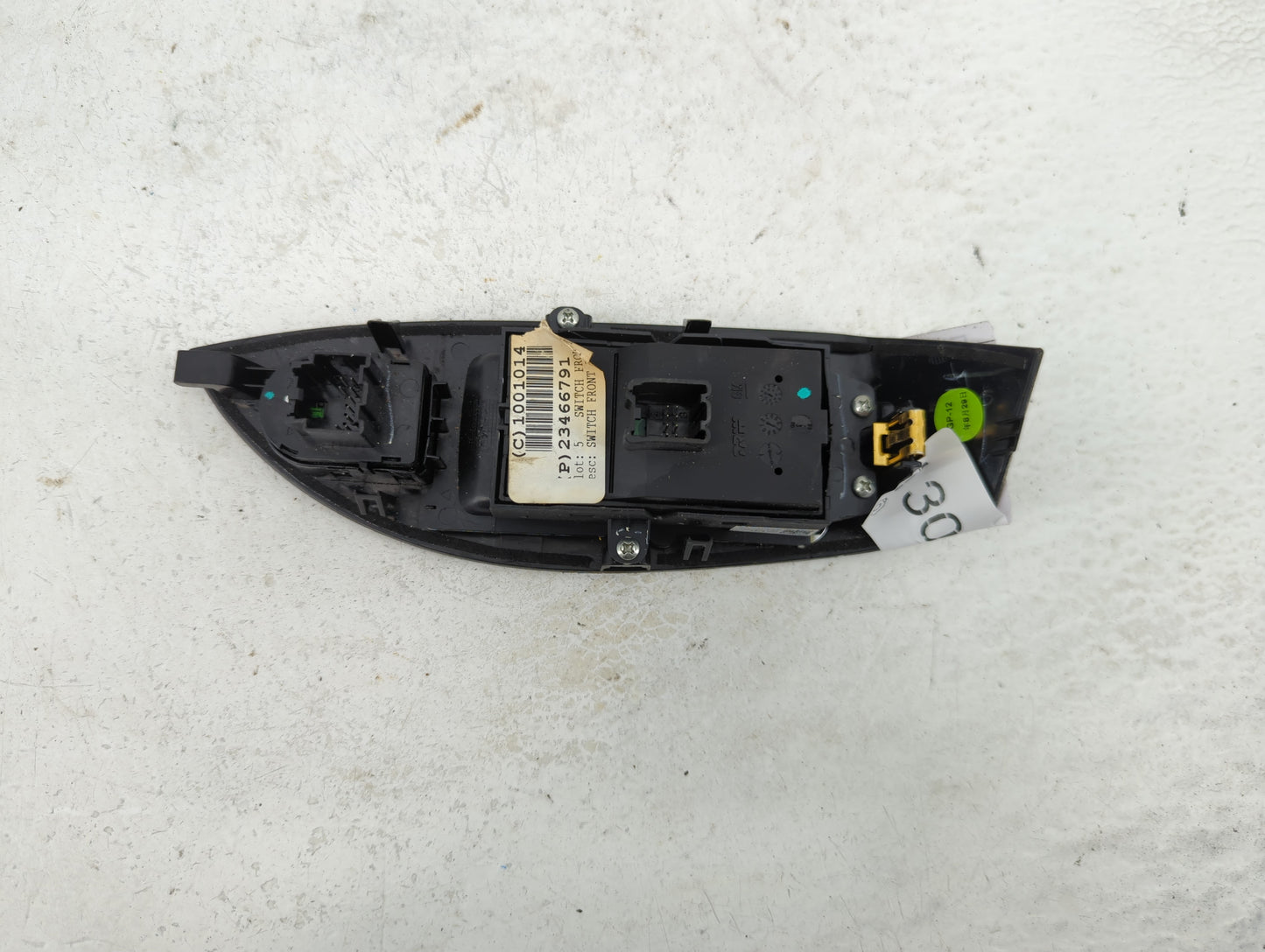 2014-2020 Chevrolet Impala Master Power Window Switch Replacement Driver Side Left P/N:23466791 Fits OEM Used Auto Parts - O