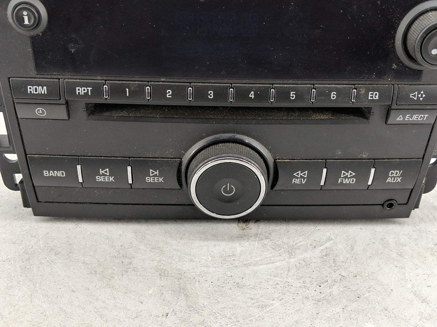 2013-2016 Chevrolet Impala Radio AM FM Cd Player Receiver Replacement P/N:924536 Fits Fits 2013 2014 2015 2016 OEM Used Auto