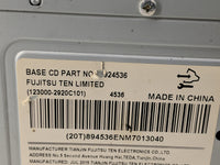 2013-2016 Chevrolet Impala Radio AM FM Cd Player Receiver Replacement P/N:924536 Fits Fits 2013 2014 2015 2016 OEM Used Auto