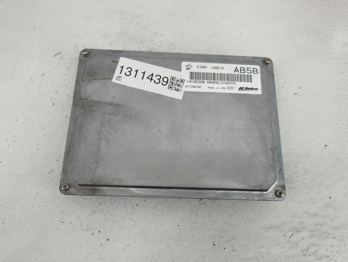 2014-2016 Chevrolet Impala PCM Engine Control Computer ECU ECM PCU OEM P/N:12666134 Fits 2013 2014 2015 2016 OEM Used Auto P