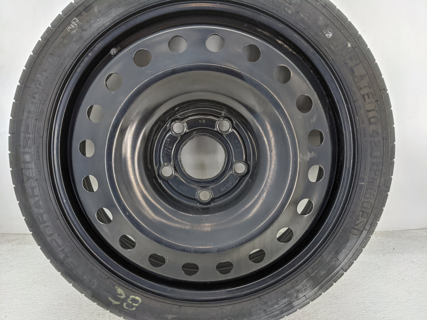 2014-2020 Chevrolet Impala Spare Donut Tire Wheel Rim Oem - Oemusedautoparts1.com