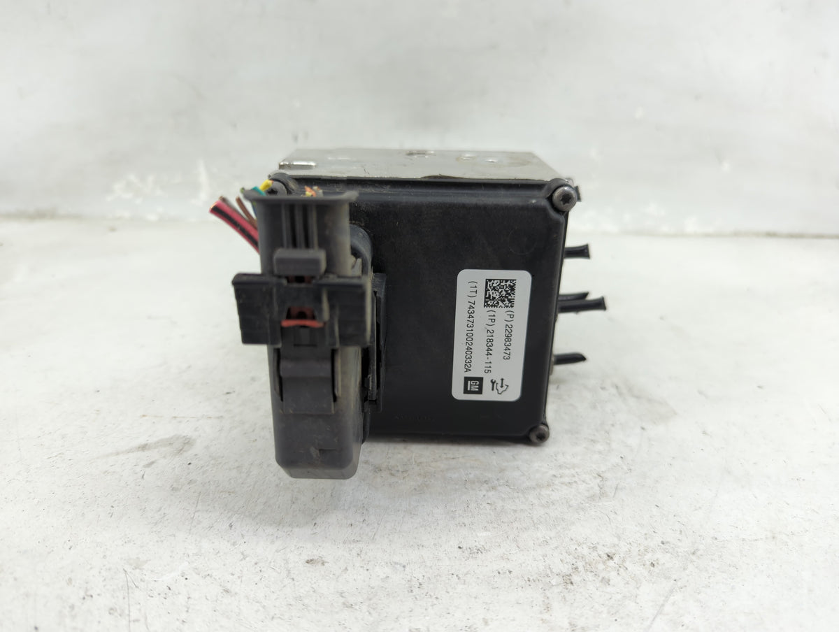 2014-2016 Chevrolet Impala Anti-Lock Brake ABS Pump Module Actuator OEM P/N:22983473 Fits Fits 2014 2015 2016 OEM Used Auto 