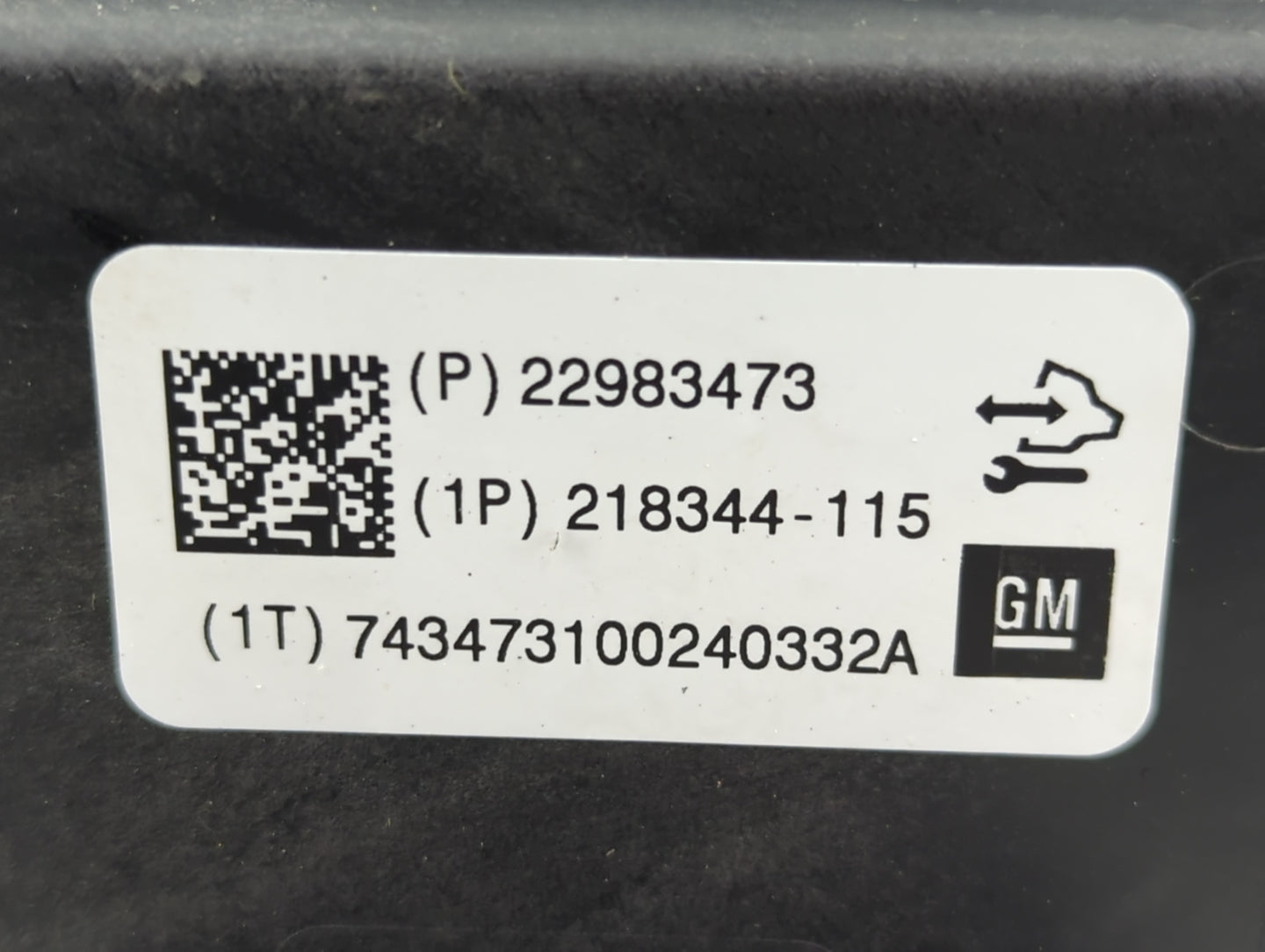 2014-2016 Chevrolet Impala ABS Pump Control Module Replacement P/N:22983473 Fits Fits 2014 2015 2016 OEM Used Auto Parts - O