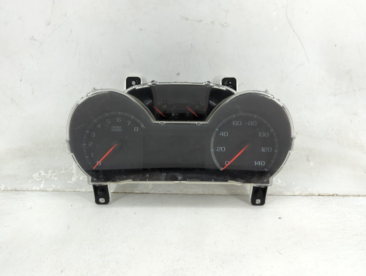 2016 Chevrolet Impala Instrument Cluster Speedometer Gauges P/N:84053259 GM-0028-201-MR-CE0E Miles: Fits OEM Used Auto Parts
