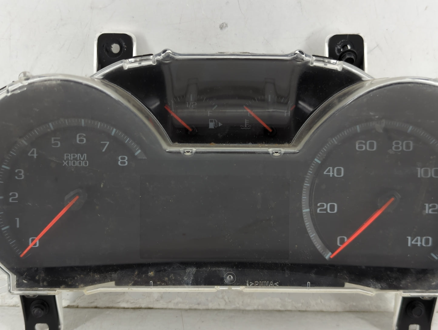 2016 Chevrolet Impala Instrument Cluster Speedometer Gauges P/N:84053259 GM-0028-201-MR-CE0E Miles: Fits OEM Used Auto Parts